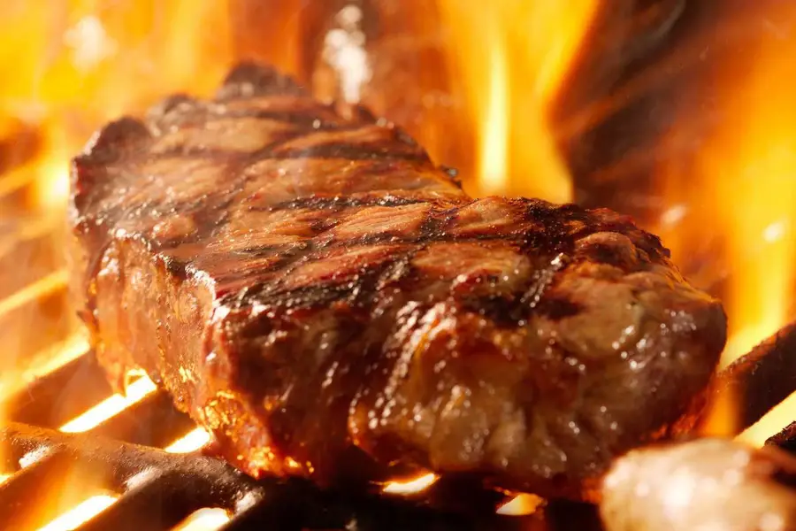 Bife de ternera a la brasa