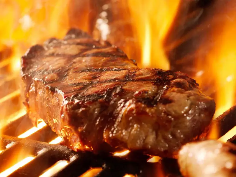 Entrecot de ternera a la brasa